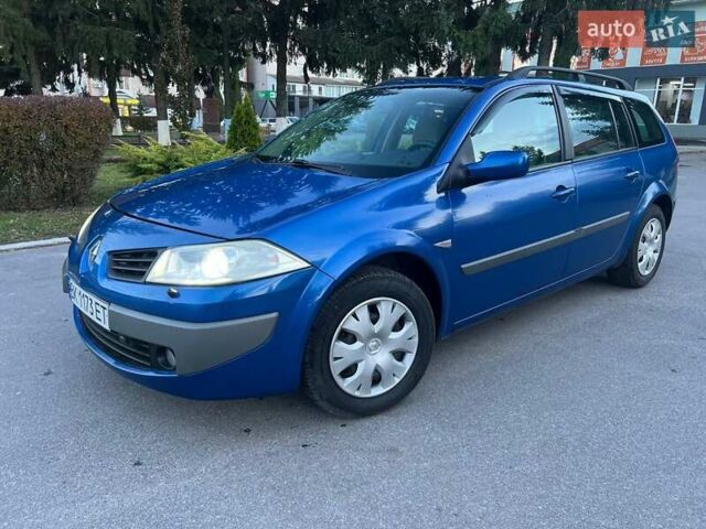 Синий Рено Меган, объемом двигателя 1.6 л и пробегом 260 тыс. км за 4450 $, фото 13 на Automoto.ua