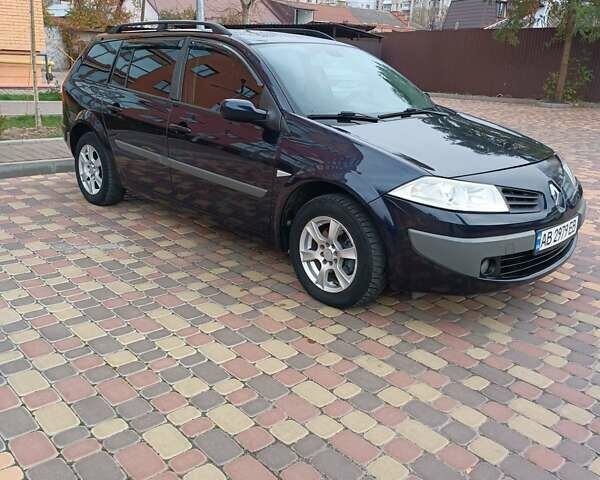 Синий Рено Меган, объемом двигателя 1.6 л и пробегом 199 тыс. км за 5200 $, фото 24 на Automoto.ua