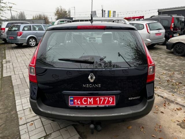 Синий Рено Меган, объемом двигателя 1.6 л и пробегом 184 тыс. км за 5500 $, фото 5 на Automoto.ua