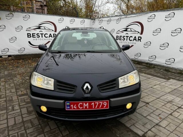 Синий Рено Меган, объемом двигателя 1.6 л и пробегом 184 тыс. км за 5500 $, фото 4 на Automoto.ua