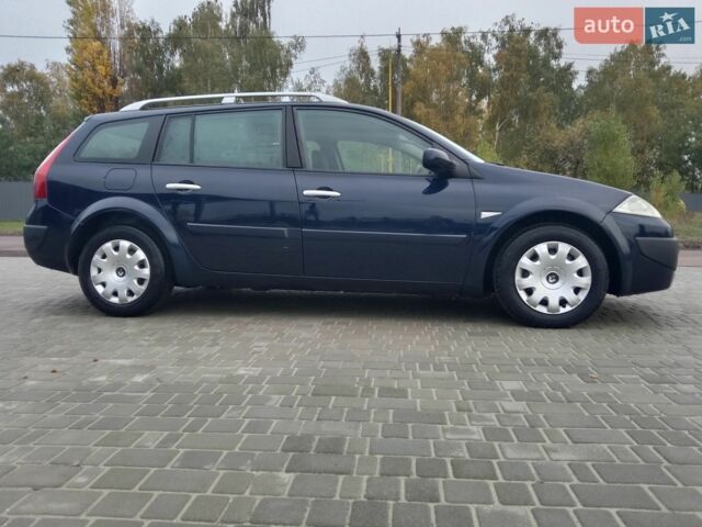 Синій Рено Меган, об'ємом двигуна 1.6 л та пробігом 349 тис. км за 4300 $, фото 1 на Automoto.ua