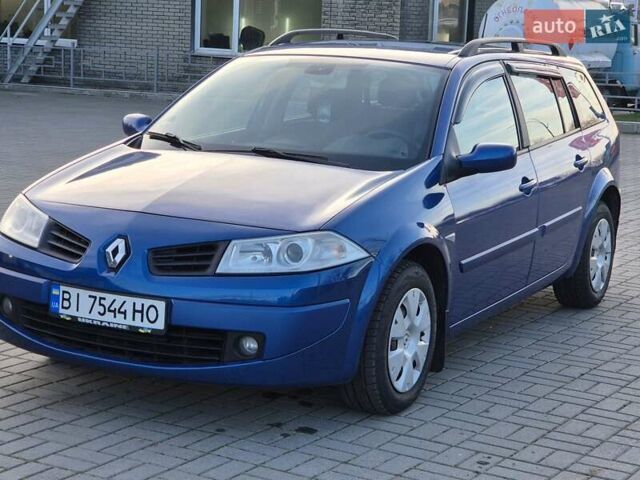 Синій Рено Меган, об'ємом двигуна 1.6 л та пробігом 205 тис. км за 5200 $, фото 5 на Automoto.ua