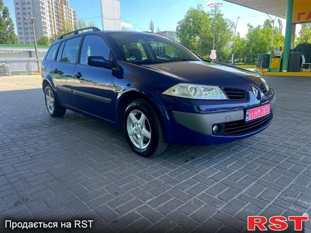 Синий Рено Меган, объемом двигателя 1.6 л и пробегом 260 тыс. км за 5500 $, фото 4 на Automoto.ua