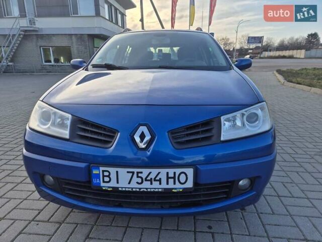 Синій Рено Меган, об'ємом двигуна 1.6 л та пробігом 205 тис. км за 5200 $, фото 9 на Automoto.ua