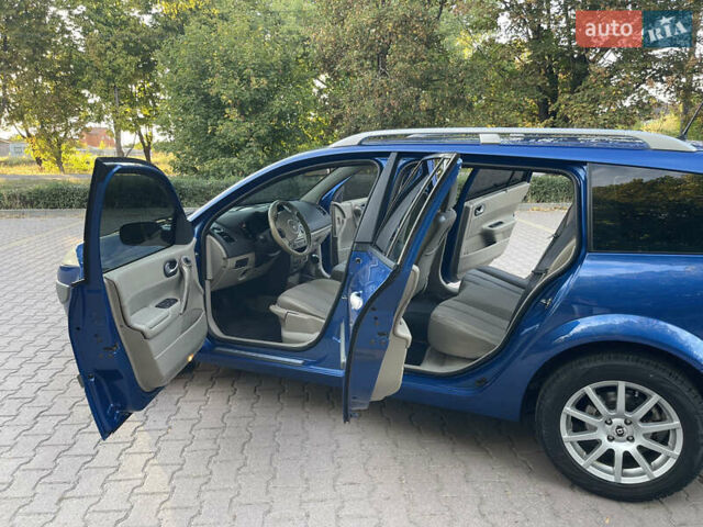 Синий Рено Меган, объемом двигателя 1.5 л и пробегом 240 тыс. км за 6350 $, фото 24 на Automoto.ua
