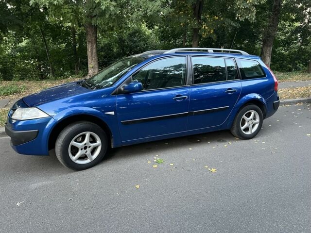 Синій Рено Меган, об'ємом двигуна 1.6 л та пробігом 30 тис. км за 4200 $, фото 13 на Automoto.ua