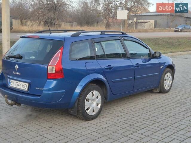 Синій Рено Меган, об'ємом двигуна 1.6 л та пробігом 205 тис. км за 5200 $, фото 7 на Automoto.ua