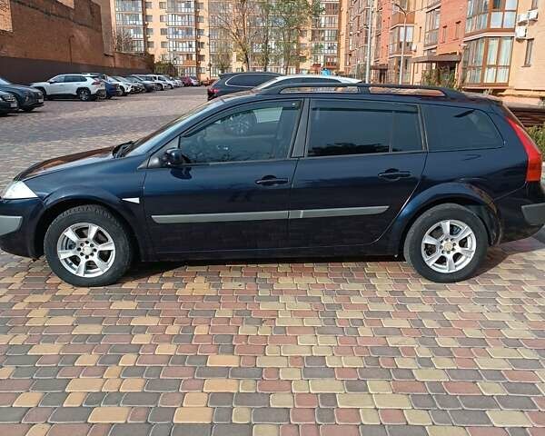 Синий Рено Меган, объемом двигателя 1.6 л и пробегом 199 тыс. км за 5200 $, фото 13 на Automoto.ua