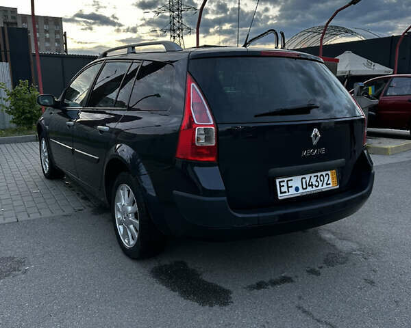 Синий Рено Меган, объемом двигателя 1.6 л и пробегом 100 тыс. км за 6000 $, фото 3 на Automoto.ua