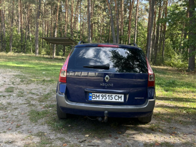 Синій Рено Меган, об'ємом двигуна 1.6 л та пробігом 242 тис. км за 5200 $, фото 4 на Automoto.ua