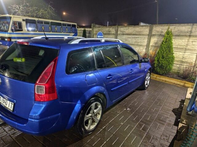 Синий Рено Меган, объемом двигателя 1.6 л и пробегом 270 тыс. км за 4700 $, фото 2 на Automoto.ua