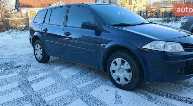 Синий Рено Меган, объемом двигателя 1.46 л и пробегом 224 тыс. км за 6100 $, фото 2 на Automoto.ua