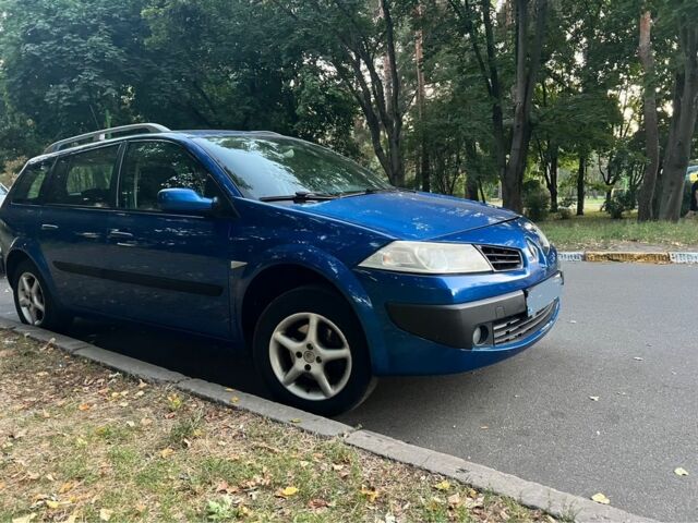 Рено Меган 2007 в Броварах на Automoto.ua Синий Рено Меган, объемом двигателя 1.6 л и пробегом 3 тыс. км за 4600 $, фото 4 на Automoto.ua