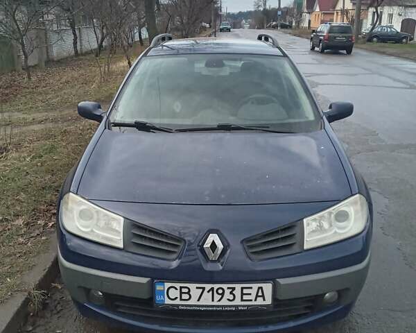 Синий Рено Меган, объемом двигателя 1.6 л и пробегом 180 тыс. км за 5600 $, фото 5 на Automoto.ua