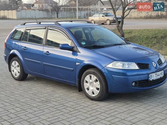 Синій Рено Меган, об'ємом двигуна 1.6 л та пробігом 205 тис. км за 5200 $, фото 6 на Automoto.ua