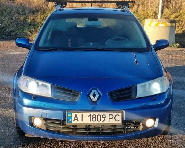 Синий Рено Меган, объемом двигателя 1.6 л и пробегом 300 тыс. км за 4200 $, фото 14 на Automoto.ua