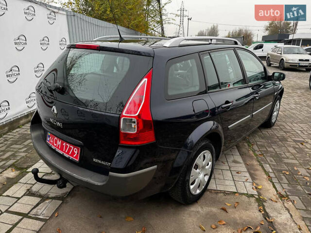 Синий Рено Меган, объемом двигателя 1.6 л и пробегом 184 тыс. км за 5500 $, фото 3 на Automoto.ua