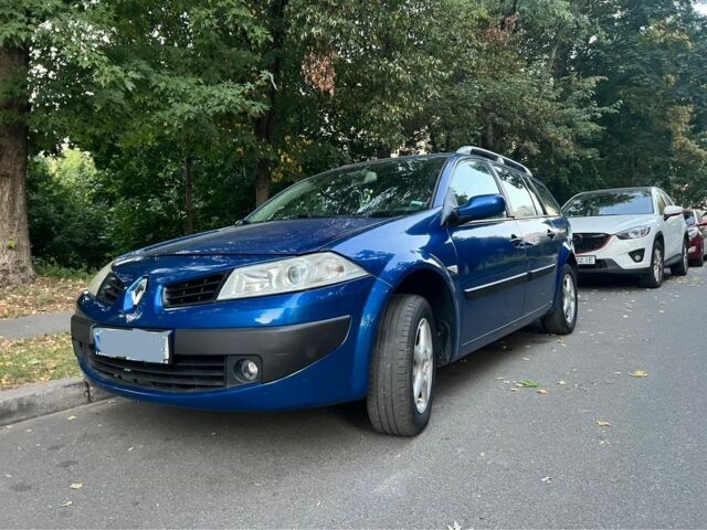 Рено Меган 2007 в Броварах на Automoto.ua Синий Рено Меган, объемом двигателя 1.6 л и пробегом 3 тыс. км за 4600 $, фото 3 на Automoto.ua