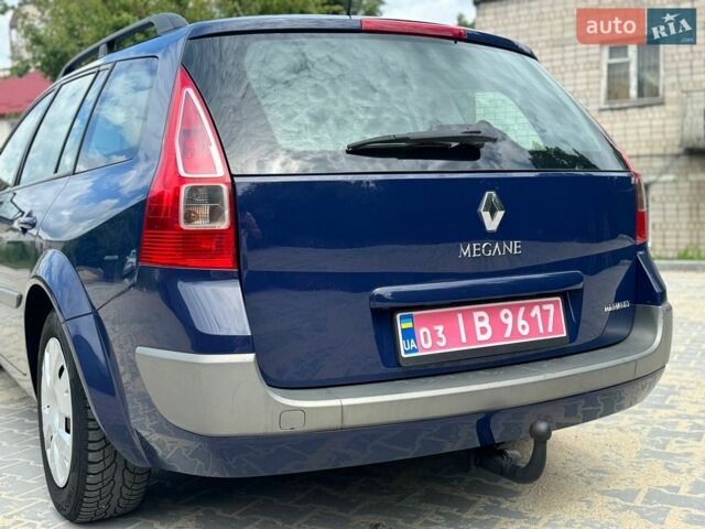 Синій Рено Меган, об'ємом двигуна 1.6 л та пробігом 240 тис. км за 5450 $, фото 12 на Automoto.ua
