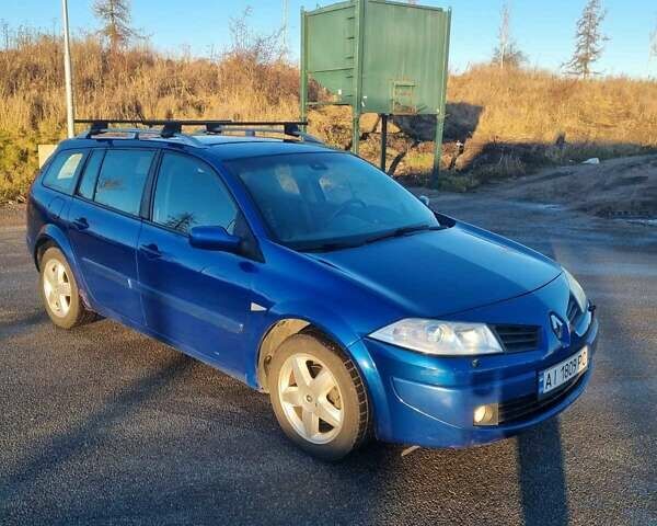 Синий Рено Меган, объемом двигателя 1.6 л и пробегом 300 тыс. км за 4200 $, фото 11 на Automoto.ua