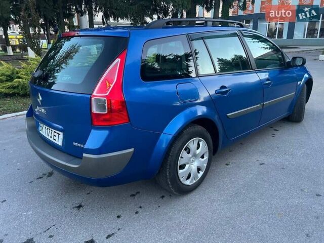 Рено Меган 2007 у Калиновке на Automoto.ua Синій Рено Меган, об'ємом двигуна 1.6 л та пробігом 260 тис. км за 4650 $, фото 6 на Automoto.ua
