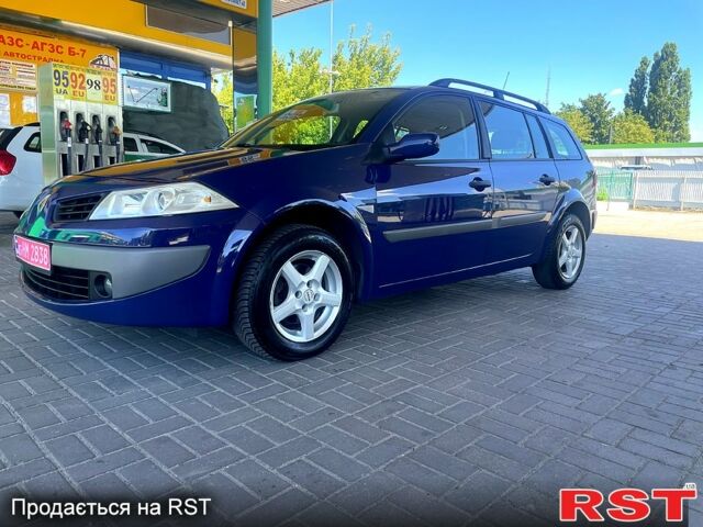 Синий Рено Меган, объемом двигателя 1.6 л и пробегом 260 тыс. км за 5500 $, фото 2 на Automoto.ua