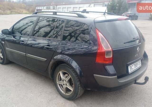 Синий Рено Меган, объемом двигателя 1.5 л и пробегом 170 тыс. км за 4100 $, фото 8 на Automoto.ua