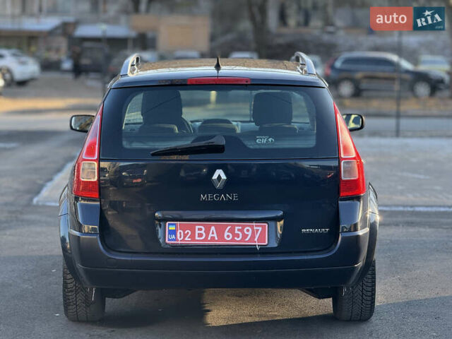 Синий Рено Меган, объемом двигателя 2 л и пробегом 196 тыс. км за 6499 $, фото 2 на Automoto.ua