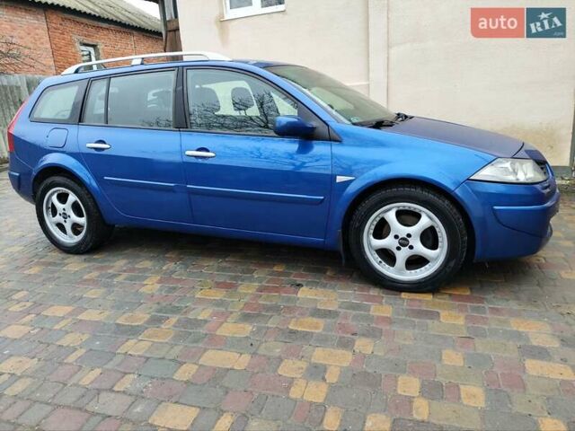 Синий Рено Меган, объемом двигателя 1.6 л и пробегом 292 тыс. км за 5200 $, фото 13 на Automoto.ua