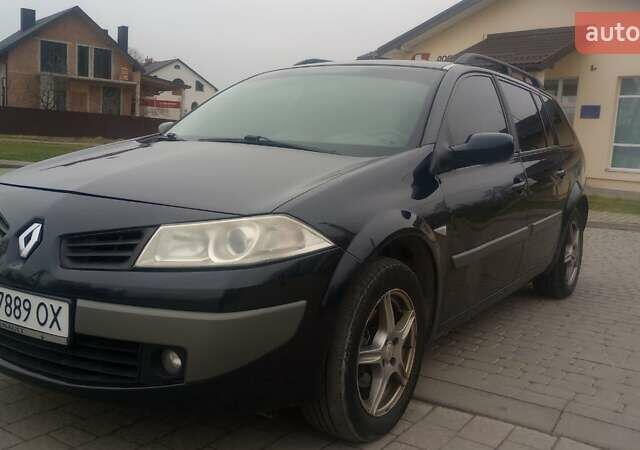 Синий Рено Меган, объемом двигателя 1.5 л и пробегом 170 тыс. км за 4100 $, фото 13 на Automoto.ua