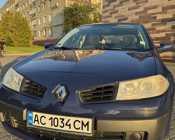 Синий Рено Меган, объемом двигателя 1.5 л и пробегом 253 тыс. км за 5300 $, фото 5 на Automoto.ua