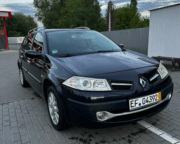 Синий Рено Меган, объемом двигателя 1.6 л и пробегом 100 тыс. км за 6000 $, фото 1 на Automoto.ua