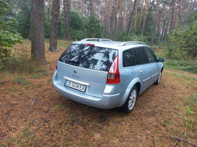Синий Рено Меган, объемом двигателя 1.6 л и пробегом 270 тыс. км за 4700 $, фото 2 на Automoto.ua