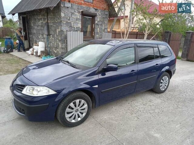 Синий Рено Меган, объемом двигателя 1.5 л и пробегом 270 тыс. км за 5300 $, фото 5 на Automoto.ua