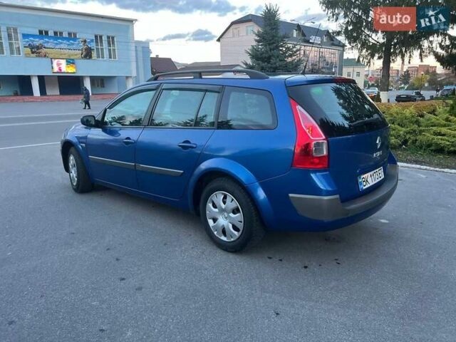 Рено Меган 2007 у Калиновке на Automoto.ua Синій Рено Меган, об'ємом двигуна 1.6 л та пробігом 260 тис. км за 4650 $, фото 10 на Automoto.ua