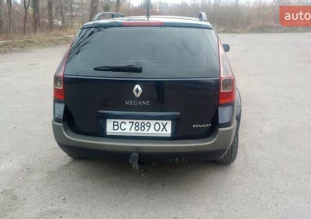 Синий Рено Меган, объемом двигателя 1.5 л и пробегом 170 тыс. км за 4100 $, фото 23 на Automoto.ua