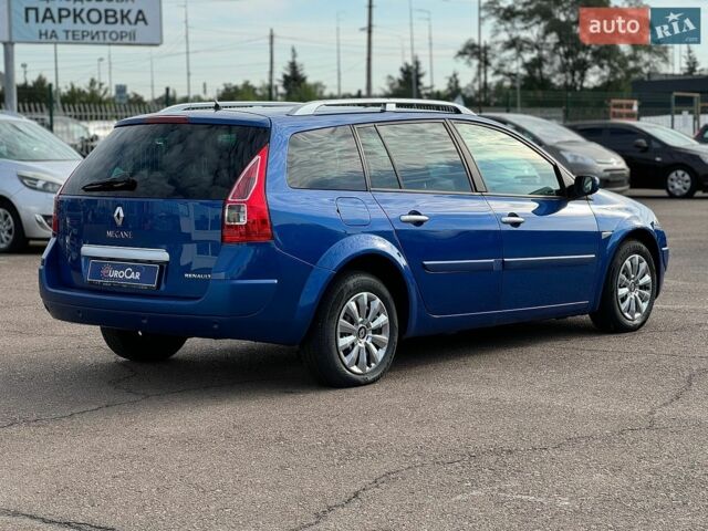 Синий Рено Меган, объемом двигателя 1.6 л и пробегом 230 тыс. км за 6500 $, фото 7 на Automoto.ua