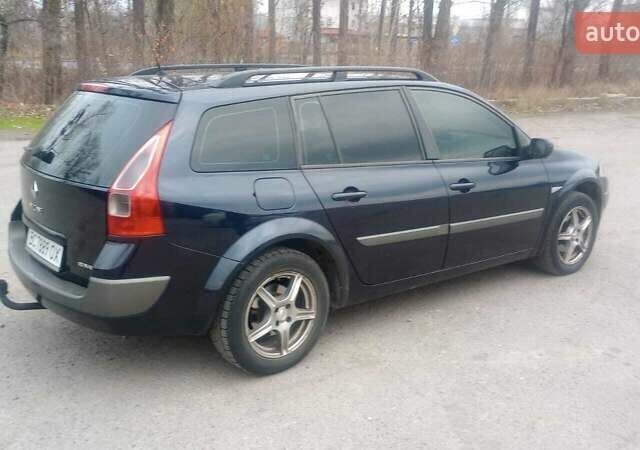 Синій Рено Меган, об'ємом двигуна 1.46 л та пробігом 350 тис. км за 4385 $, фото 15 на Automoto.ua