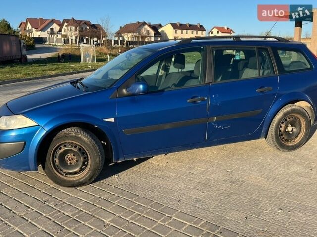 Синий Рено Меган, объемом двигателя 1.46 л и пробегом 348 тыс. км за 3300 $, фото 3 на Automoto.ua