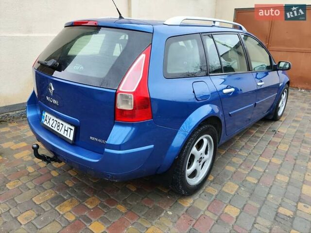 Синий Рено Меган, объемом двигателя 1.6 л и пробегом 292 тыс. км за 5200 $, фото 4 на Automoto.ua