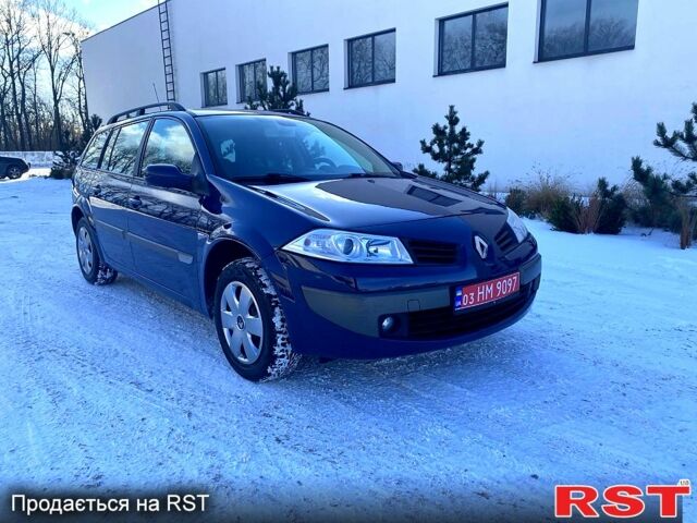 Синій Рено Меган, об'ємом двигуна 1.6 л та пробігом 19500 тис. км за 5600 $, фото 6 на Automoto.ua