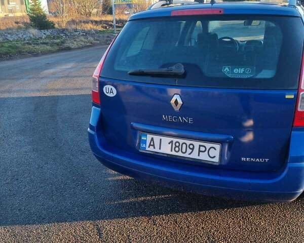 Синий Рено Меган, объемом двигателя 1.6 л и пробегом 300 тыс. км за 4200 $, фото 15 на Automoto.ua