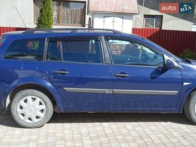 Синий Рено Меган, объемом двигателя 1.6 л и пробегом 196 тыс. км за 5000 $, фото 13 на Automoto.ua