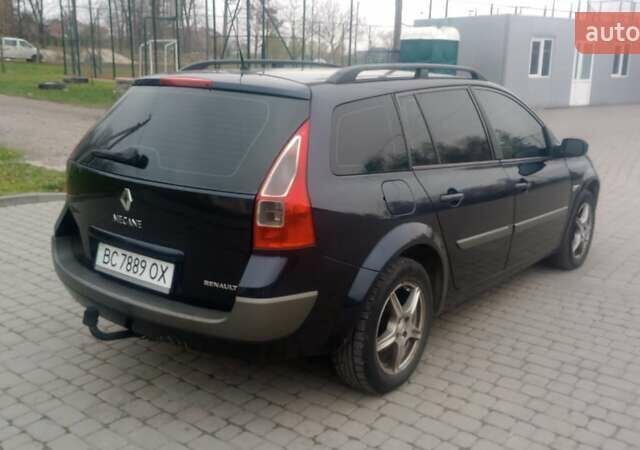 Синий Рено Меган, объемом двигателя 1.5 л и пробегом 170 тыс. км за 4100 $, фото 15 на Automoto.ua