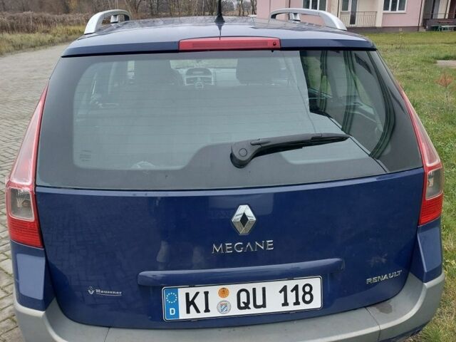 Синий Рено Меган, объемом двигателя 0 л и пробегом 293 тыс. км за 2500 $, фото 4 на Automoto.ua