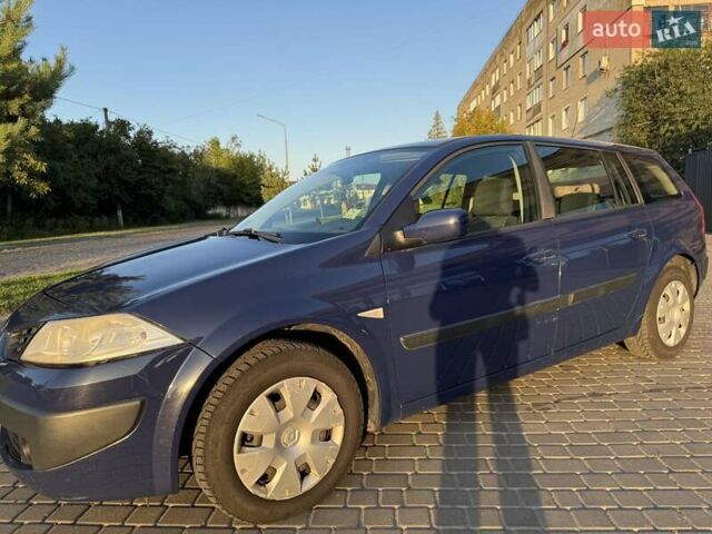 Синий Рено Меган, объемом двигателя 1.5 л и пробегом 253 тыс. км за 5300 $, фото 11 на Automoto.ua