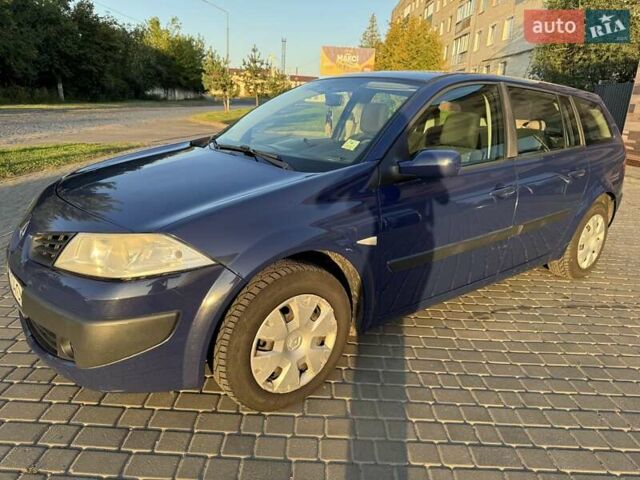 Синий Рено Меган, объемом двигателя 1.5 л и пробегом 253 тыс. км за 5300 $, фото 6 на Automoto.ua