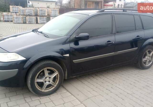 Синий Рено Меган, объемом двигателя 1.5 л и пробегом 170 тыс. км за 4100 $, фото 12 на Automoto.ua