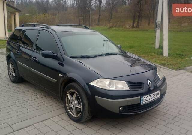 Синий Рено Меган, объемом двигателя 1.5 л и пробегом 170 тыс. км за 4100 $, фото 2 на Automoto.ua