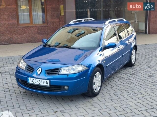 Синій Рено Меган, об'ємом двигуна 1.6 л та пробігом 217 тис. км за 4950 $, фото 24 на Automoto.ua